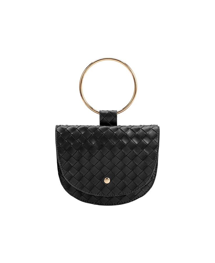 Melie Bianco Felix Ring Top Handle Bag