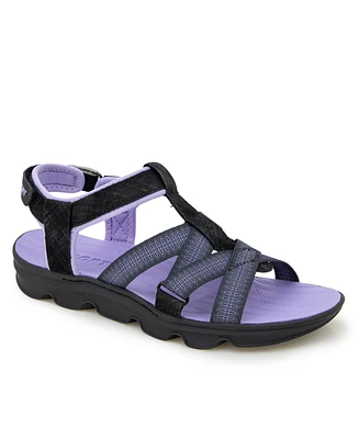 Jbu Women's Kaia Casual Flat Sandals