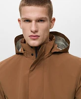 Mango Men's Coolmax Technology Waterproof Parka