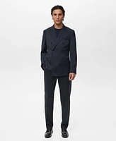 Mango Men's Cool Wool Suit Pants