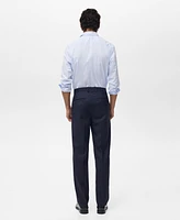 Mango Men's Cotton Slim-Fit Shirt