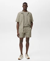Mango Men's Zip Pockets Swimsuit