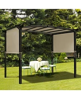 Outdoor Canopy Shade Cover with Copper Grommets & 4 Straps