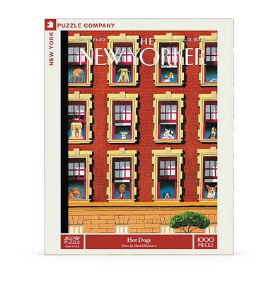 New York Puzzle Company Hot Dogs 1000 Piece Puzzle