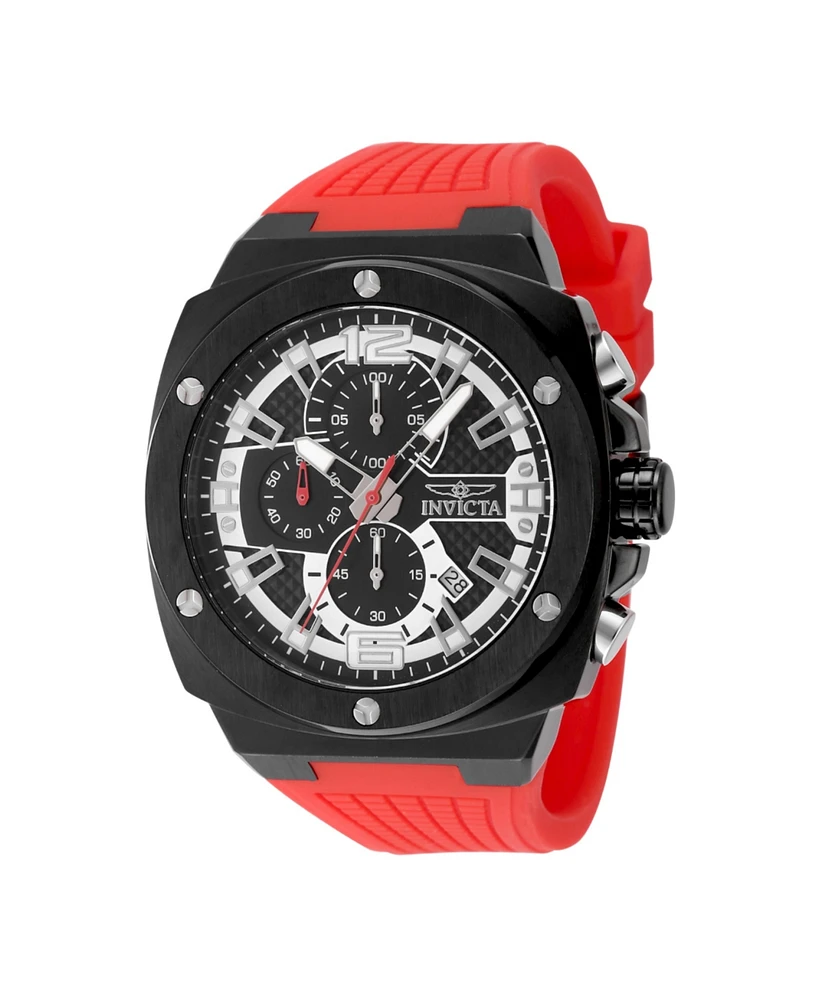 Invicta Men's 48880 Invicta Racing Quartz Chronograph Black Dial Watch