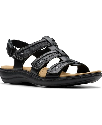 Clarks Women's Collection Laurieann Ivy Rip Tape Sandals