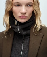 Mango Women's Straight-Fit Suit Jacket