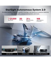 Roborock - Saros Z70 Robot Vacuum & Mop, OmniGrip Arm, 22,000Pa Suction, 3.14" Ultra Slim, Obstacle Avoidance, AdaptiLift Chassis