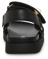 Steve Madden Big Girls J-Mona Footbed Sandals