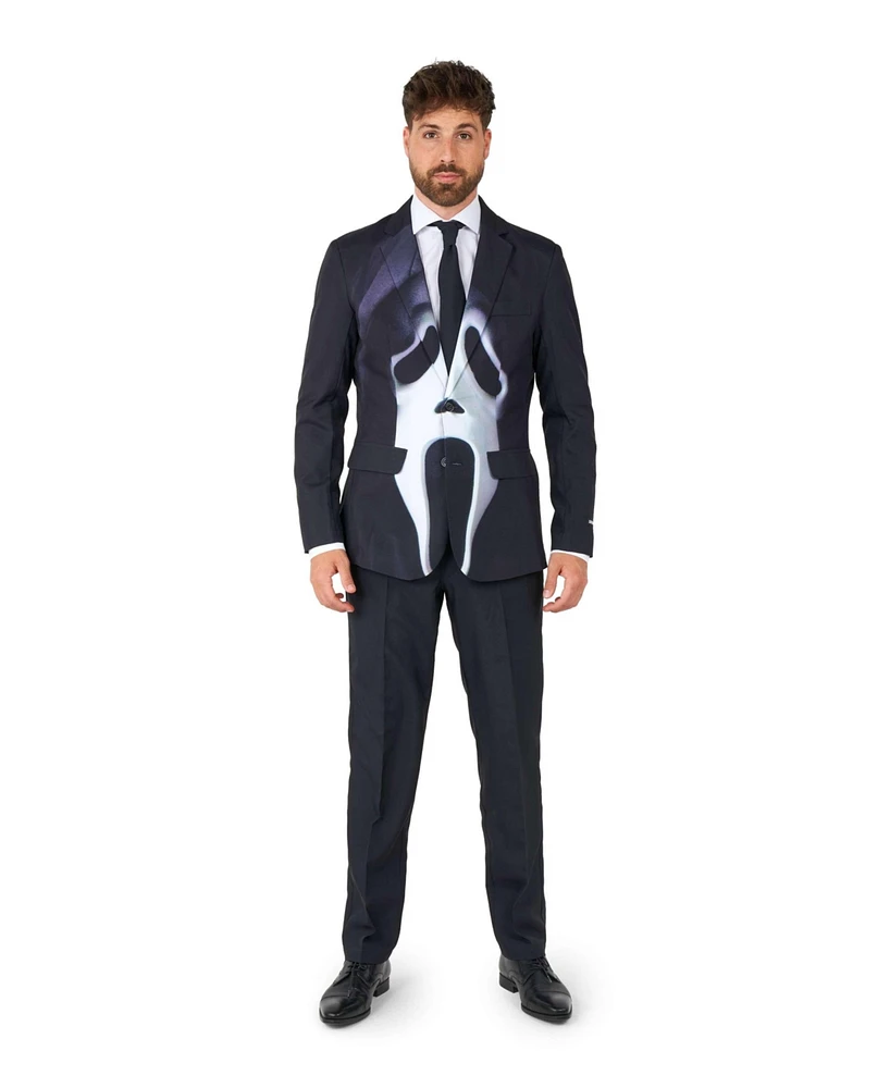 Suitmeister Men's Official GhostFace Suit- Halloween Theme Party Costume - Horror Costume