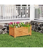 Slickblue Raised Garden Bed Drainage Holes for Patio Garden