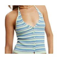 Cotton On Women's Summer Knit Halter