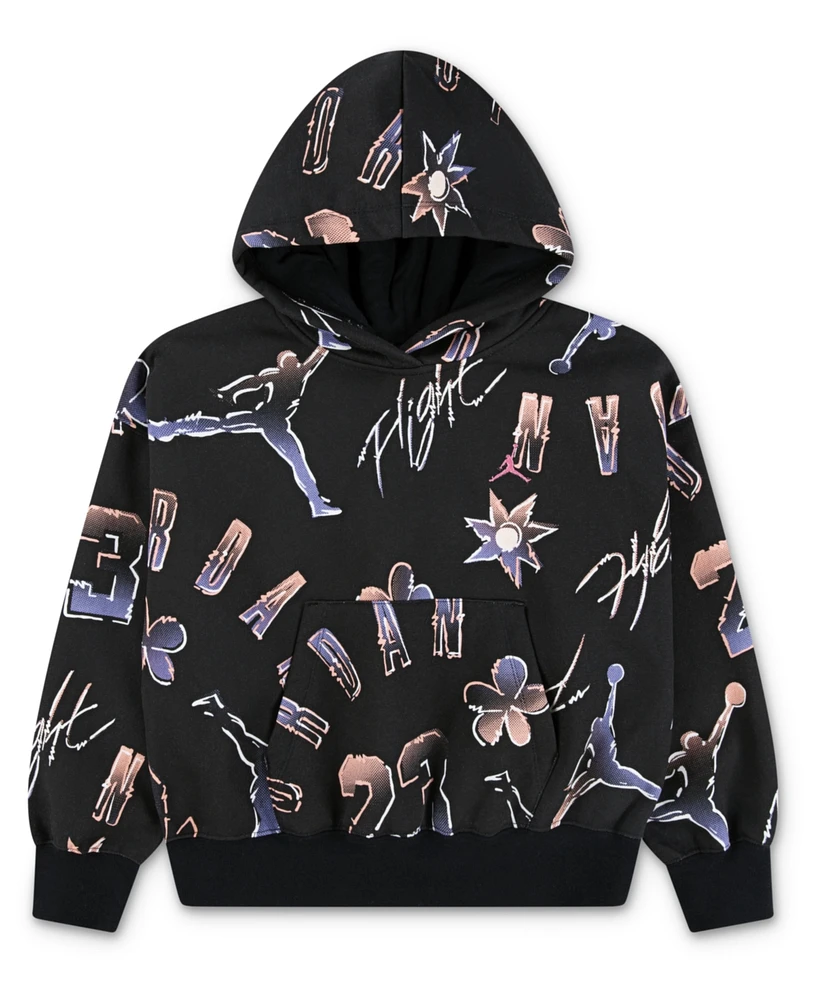 Jordan Big Girls 23 Throwback Hoodie