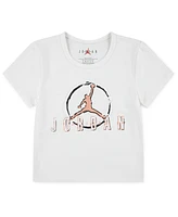Jordan Big Girls Jumpman Scribble T-Shirt