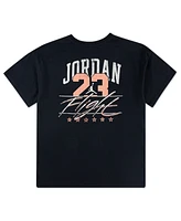 Jordan Big Girls Distressed Collegiate T-Shirt