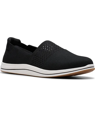 Clarks Women's Cloud Steppers Breeze Vibe Flat Shoes