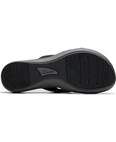 Clarks Cloudsteppers Women's Breeze Rae Cam Slip-On Flat Sandals