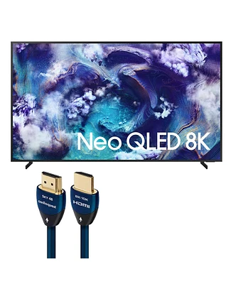 Samsung QN900F 65 Inch 8K Neo Qled Mini Led Tv with AudioQuest Sky 3m Hdmi Cable
