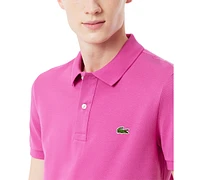 Men's Lacoste Slim Fit Short Sleeve Ribbed Polo Shirt