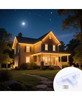 DELight 2 Pin Connectors Accessories T Shape w/ Pin 7x14mm Rgb Neon Rope Light