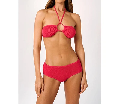WeWoreWhat Women's Cross Front Bandeau Top