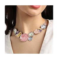 Sohi Lilypad Statement Necklace