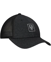 Fanatics Women's Black Los Angeles Kings Authentic Pro Adjustable Trucker Hat