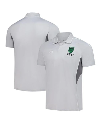 Adidas Men's Silver Austin Fc 2025 Training Polo Shirt