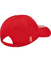 Adidas Men's and Women's Red Bayern Munich 3-Stripe Dad Adjustable Hat