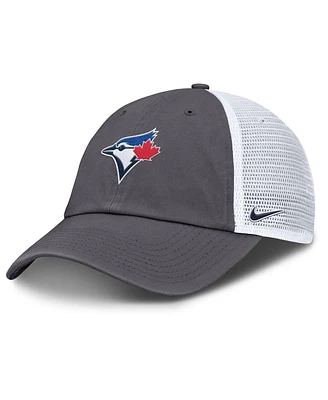Nike Men's Gray Toronto Blue Jays Adjustable Trucker Hat