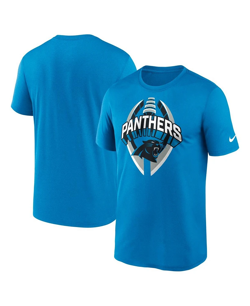 Nike Men's Blue Carolina Panthers Legend Icon Performance T-Shirt