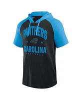 Logo Athletic Men's Black Carolina Panthers Prime Hoodie T-Shirt