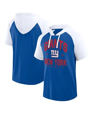 Logo Athletic Men's Royal New York Giants Prime Hoodie T-Shirt