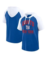 Logo Athletic Men's Royal New York Giants Prime Hoodie T-Shirt