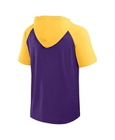 Logo Athletic Men's Purple Minnesota Vikings Prime Hoodie T-Shirt
