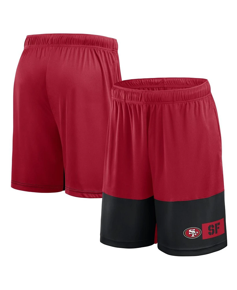Logo Athletic Men's Scarlet San Francisco 49ers Best of the Shorts
