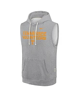 Nike Men's Heather Gray Tennessee Volunteers 2025 Sideline Performance Sleeveless Pullover Hoodie
