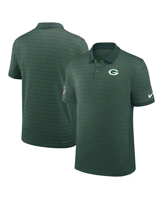 Nike Men's Green Bay Packers Sideline Victory Stripe Performance Polo Shirt