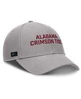 Nike Men's Gray Alabama Crimson Tide Rise Practice Adjustable Hat