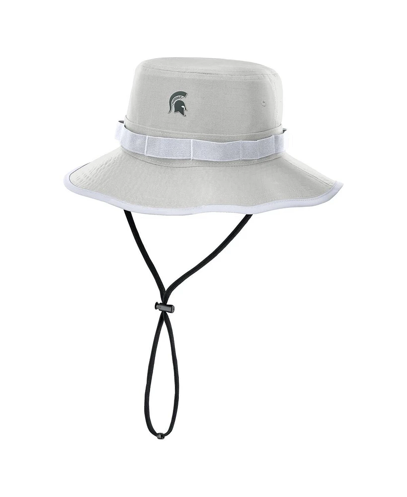 Nike Men's Michigan State Spartans 2025 Sideline Apex Boonie Performance Bucket Hat