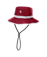 Nike Men's Crimson Oklahoma Sooners 2025 Sideline Apex Boonie Performance Bucket Hat