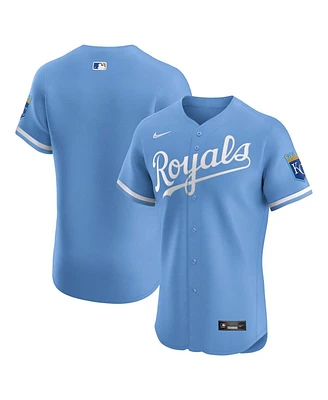 Nike Men's Light Blue Kansas City Royals Alternate Elite Jersey