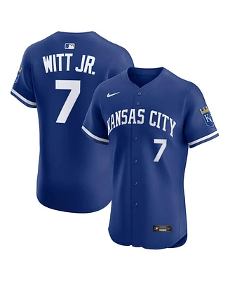 Nike Men's Bobby Witt Jr. Royal Kansas City Royals Alternate 2 Elite Player Jersey