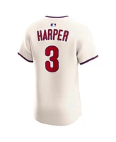 Nike Men's Bryce Harper Cream Philadelphia Phillies Alternate 2 Elite Jersey