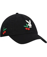 Lids Men's Black Playboy Cherry Dad Adjustable Hat