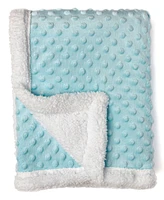 3 Stories Trading Baby Mode Signature Infant Popcorn Mink Sherpa Blanket