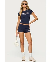 Edikted Women's With Love T Shirt