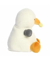 Aurora Medium Buoy Seagull With Fry Palm Pals Adorable Plush Toy White 12"