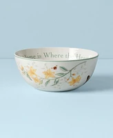 Lenox Butterfly Meadow Bowl Where the Heart Is 38 oz.