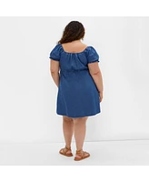 City Chic Plus Freya Dress